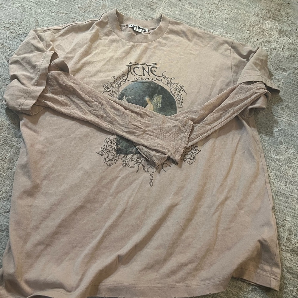 Acne Studios two layered long sleeve tee